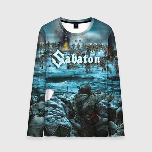 Мужской лонгслив 3D Sabaton, цвет 3D печать