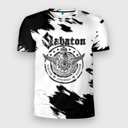 Мужская футболка 3D Slim Sabaton