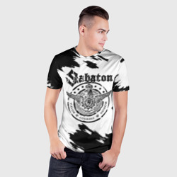 Мужская футболка 3D Slim Sabaton - фото 2