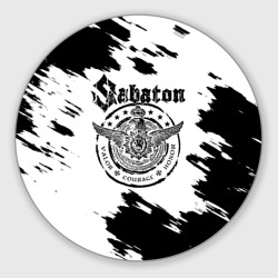 Круглый коврик для мышки Sabaton