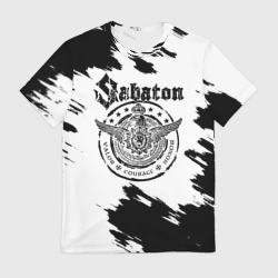 Мужская футболка 3D Sabaton