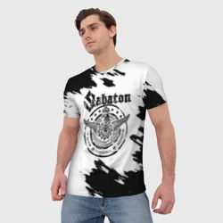 Мужская футболка 3D Sabaton - фото 2