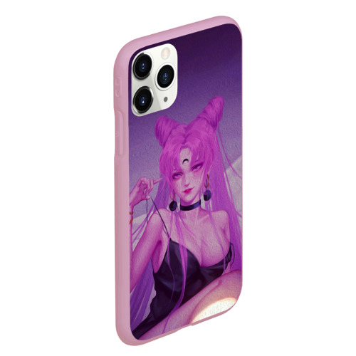 Чехол для iPhone 11 Pro Max матовый Pink hear, цвет розовый - фото 3