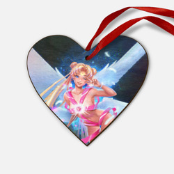 Деревянная игрушка Сердце Sexy Sailor Moon перевоплощается 