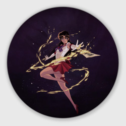 Круглый коврик для мышки Sailor mars