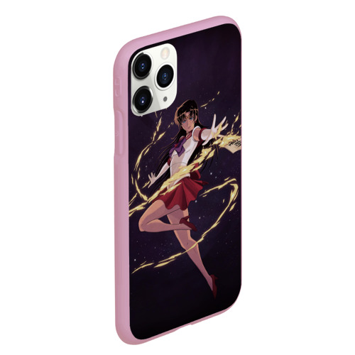 Чехол для iPhone 11 Pro Max матовый Sailor mars, цвет розовый - фото 3