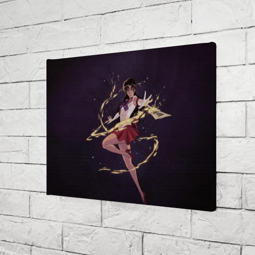 Холст прямоугольный Sailor mars, цвет 3D печать - фото 3