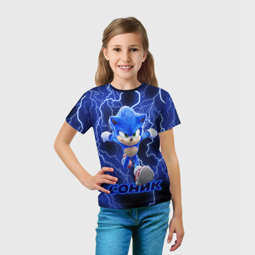 Детская футболка 3D Sonic - фото 5