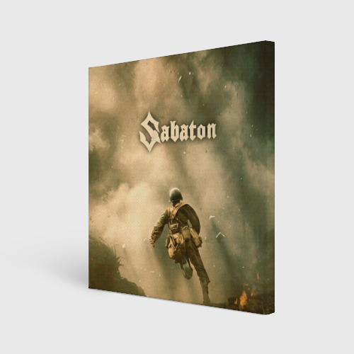 Холст квадратный Sabaton