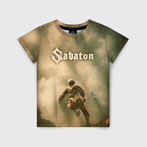 Детская футболка 3D Sabaton, цвет 3D печать