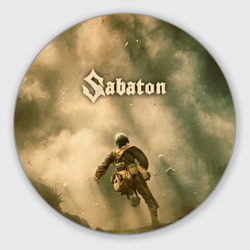 Круглый коврик для мышки Sabaton