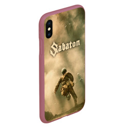 Чехол для iPhone XS Max матовый Sabaton - фото 2