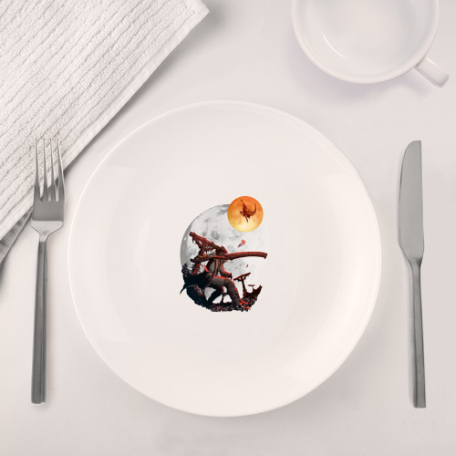 Набор: тарелка + кружка Bloodborne - фото 4