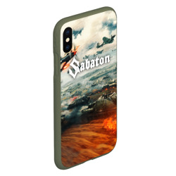 Чехол для iPhone XS Max матовый Sabaton - фото 2