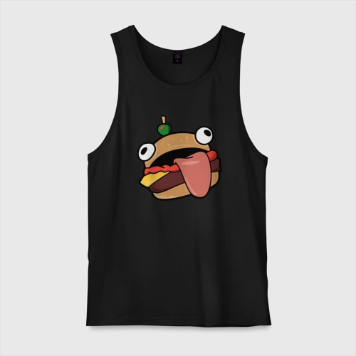 Мужская майка хлопок Fortnite Burger