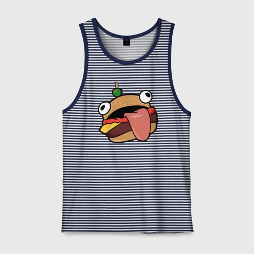 Мужская майка хлопок Fortnite Burger