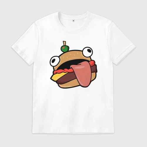 Мужская футболка хлопок Fortnite Burger