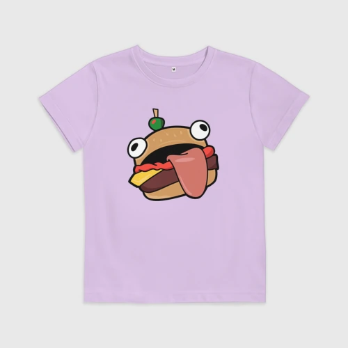 Детская футболка хлопок Fortnite Burger