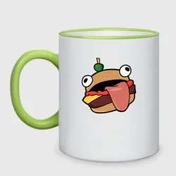 Кружка двухцветная Fortnite Burger