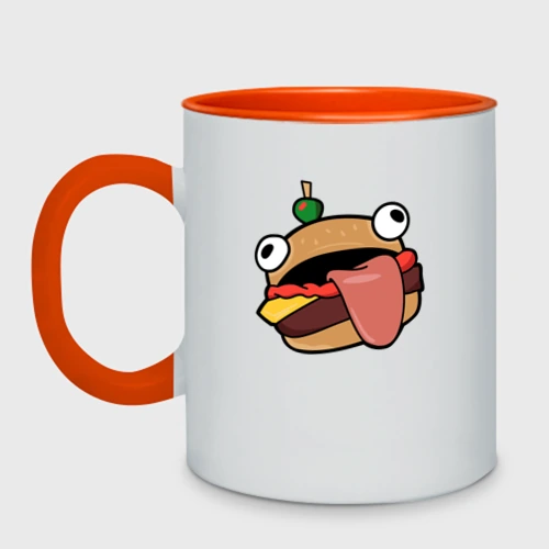 Кружка двухцветная Fortnite Burger