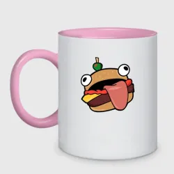 Кружка двухцветная Fortnite Burger