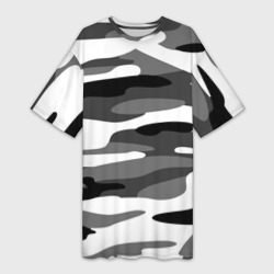 Платье-футболка 3D Камуфляж Sabaton без лого