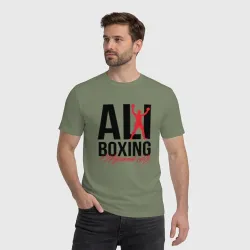 Мужская футболка хлопок Muhammad Ali boxing  - фото 2