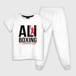 Детская пижама хлопок Muhammad Ali boxing 