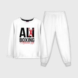 Детская пижама с лонгсливом хлопок Muhammad Ali boxing 