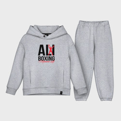 Детский костюм хлопок Oversize Muhammad Ali boxing 