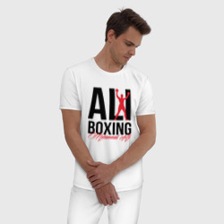 Мужская пижама хлопок Muhammad Ali boxing  - фото 2