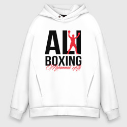 Мужское худи Oversize хлопок Muhammad Ali boxing 