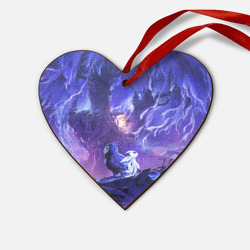 Деревянная игрушка Сердце Ori and the Will of the Wisps