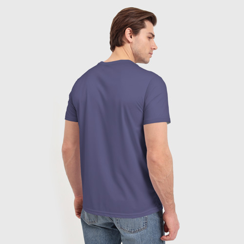 Мужская футболка 3D с принтом Бравл Старс Спайк, вид сзади #2