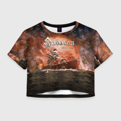 Женская футболка Crop-top 3D Sabaton