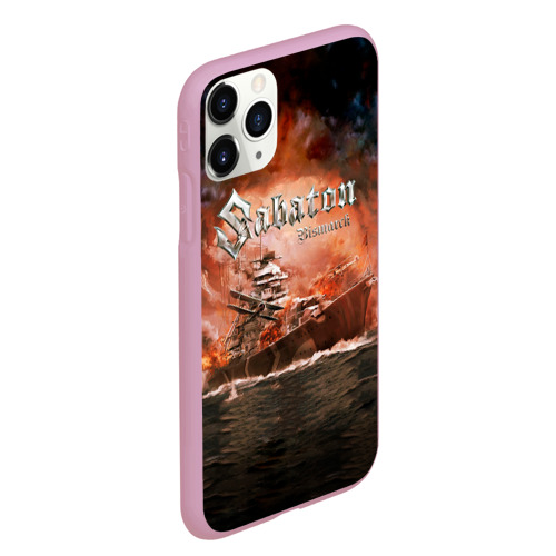 Чехол для iPhone 11 Pro Max матовый Sabaton, цвет розовый - фото 3