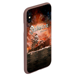 Чехол для iPhone XS Max матовый Sabaton - фото 2