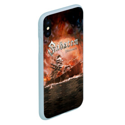 Чехол для iPhone XS Max матовый Sabaton - фото 2