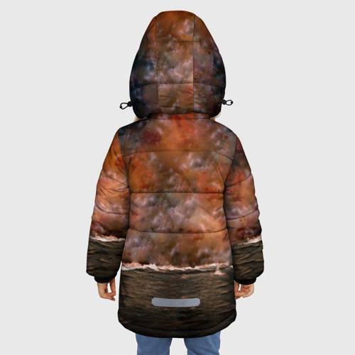 Зимняя куртка для девочек 3D Sabaton, цвет черный - фото 4