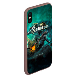 Чехол для iPhone XS Max матовый Sabaton - фото 2