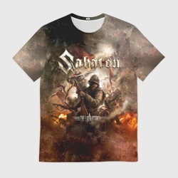 Мужская футболка 3D Sabaton