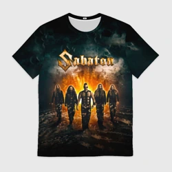 Мужская футболка 3D Sabaton
