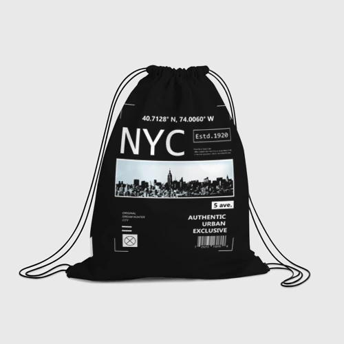 Рюкзак-мешок 3D New-York Strips