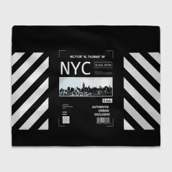 Плед 3D New-York Strips