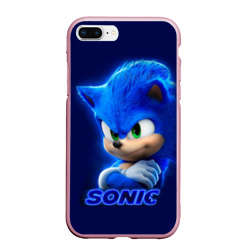 Чехол для iPhone 7Plus/8 Plus матовый Sonic