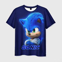 Мужская футболка 3D Sonic