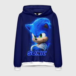 Мужская толстовка 3D Sonic