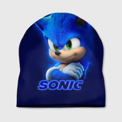 Шапка 3D Sonic