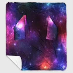 Плед с рукавами Космос space