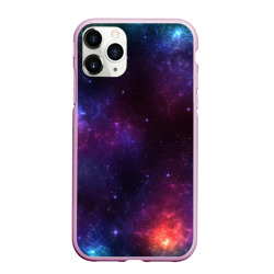 Чехол для iPhone 11 Pro Max матовый Космос space